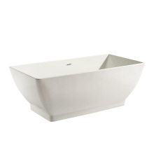 Factory Hot Sales Square Acrylic Soaking Freestanding Bathroom Bath Tub Bathtub